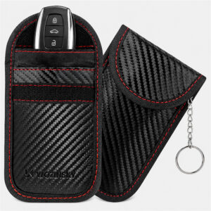 Wozinsky WPB-R14 RFID Blocking Case for Keyless Keys 14x9 cm - Black - Image 2