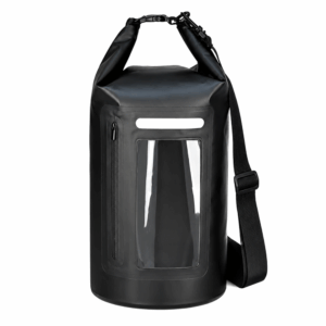 WNA-15L waterproof bag for a 15 l sup kayak with an RFID blocking divider - black