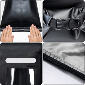 WNA-15L waterproof bag for a 15 l sup kayak with an RFID blocking divider - black - Image 6