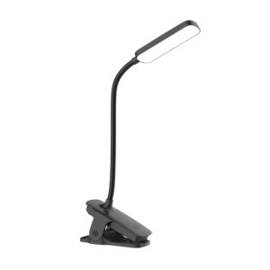Wozinsky VT-01 Mini LED Reading Lamp with Clip and USB-C Cable 80cm - Black - Image 2