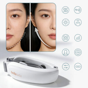Belleskin by MAXGROOM M-170 EMS LED Face and Chin Massager - White - Image 2