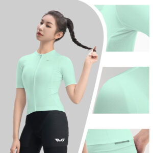 Rockbros 15210007004 TVI M women's cycling jersey - green - Image 5
