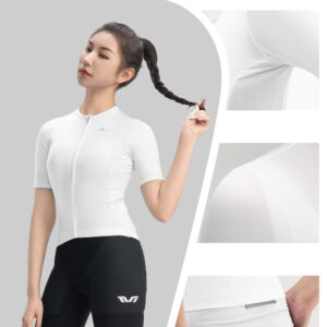 Rockbros 15210007010 TVI M women's cycling jersey - white - Image 6