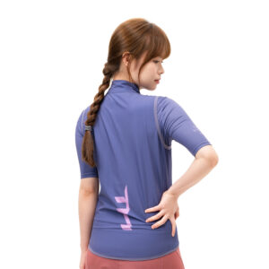 Rockbros MJ008 TVI Windproof Women's Cycling Vest M - Purple - Image 4