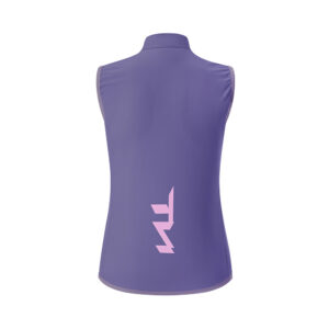 Rockbros MJ008 TVI Windproof Women's Cycling Vest L - Purple - Image 3