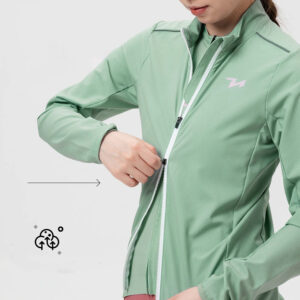 Rockbros YPW069 TVI L Women's Cycling Jacket - Green - Image 3