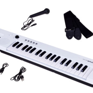 Elektroninis vargonų instrumentas su rankena, muzikinis žaislas vaikams IN0172 - Image 2