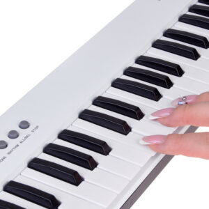 Elektroninis vargonų instrumentas su rankena, muzikinis žaislas vaikams IN0172 - Image 5