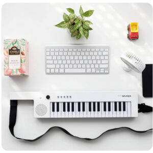 Elektroninis vargonų instrumentas su rankena, muzikinis žaislas vaikams IN0172 - Image 8