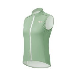 Rockbros MJ008 TVI Windproof Women's Cycling Vest M - Green