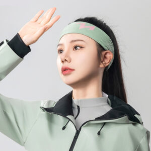 Rockbros LFA23 TVI Women's Knitted Bicycle Neck Warmer - Green - Image 3