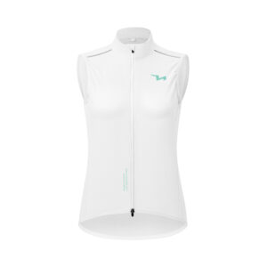 Rockbros MJ008 TVI Women's Cycling Vest Windproof M - White - Image 2