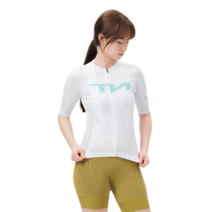 Rockbros YDDX012-1 TVI M Women's Cycling Jersey - White - Image 3