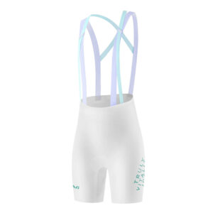 Rockbros YDDK017-1 TVI Women's Cycling Shorts with Bib and Pad Size S - White