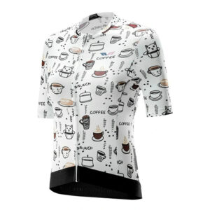 Rockbros 15110005003 Women's Short Sleeve Cycling Jersey S - White