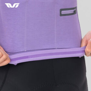Rockbros YPW065 TVI Women's Long Sleeve Cycling Jersey Fall/Winter M - Purple - Image 3