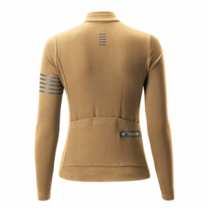 Rockbros YPW065 TVI Women's Long Sleeve Cycling Jersey Fall/Winter S - Yellow - Image 2