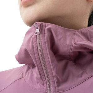 Rockbros YPW079 TVI Women's Cycling Jacket with Hood Size S - Pink - Image 5