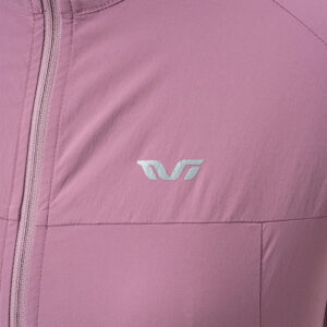 Rockbros YPW079 TVI Women's Cycling Jacket with Hood Size M - Pink - Image 7