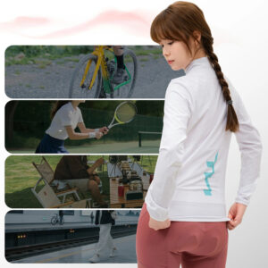 Rockbros YPW069 TVI S Women's Cycling Jacket - White - Image 9