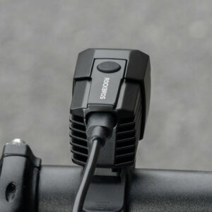 Rockbros RHL1600 Front Bike Light 1600lm with External Power Supply USB-C - Black - Image 3