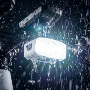 Rockbros QC1200 Front Bike Light 1200lm USB-C - Black - Image 5