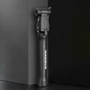 ROCKBROS TM-1701P 80 PSI Mini Bicycle Pump for Presta and Schrader Valves - Black - Image 6