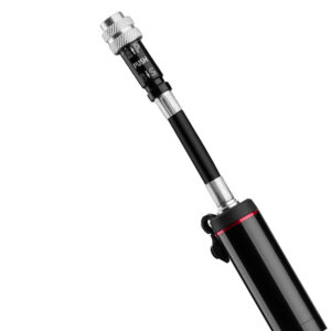 Rockbros SMART-B 150 PSI Mini Bicycle Pump for Presta and Schrader Valves - Black - Image 3