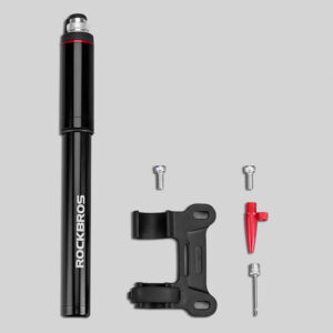 Rockbros SMART-B 150 PSI Mini Bicycle Pump for Presta and Schrader Valves - Black - Image 6