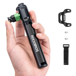 Rockbros HQ-75D-CO2 Manual/Aluminum CO2 Pump - Black - Image 2