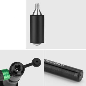 Rockbros HQ-75D-CO2 Manual/Aluminum CO2 Pump - Black - Image 6