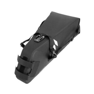 Rockbros AS-157 RideMate Waterproof Saddle Bag - Black - Image 2