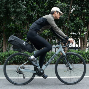 Rockbros AS-157 RideMate Waterproof Saddle Bag - Black - Image 5
