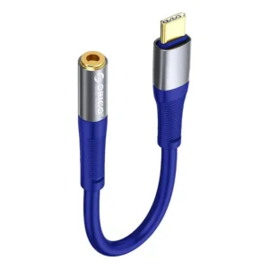 Orico AXC-02 USB-C to 3.5 mm jack audio cable 20 cm - blue