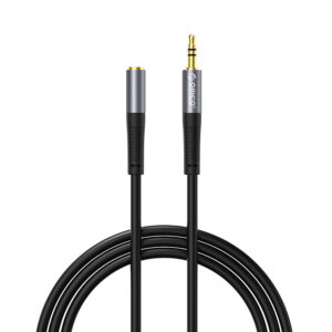 Orico AXF-50 Mini Jack 3.5mm Male to Female Audio Cable 5m - juodos spalvos