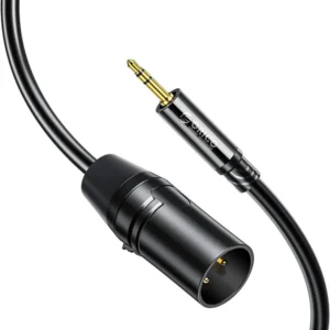 Orico AXKF mini jack 3.5 mm to XLR female audio cable 5 m - black