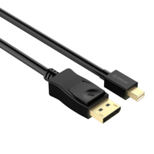 Orico XD-MDTH4 4K 30Hz Mini DisplayPort to HDMI Cable 3m - juodos spalvos - Image 4