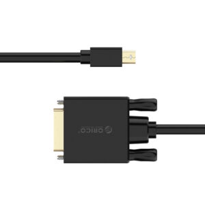 Orico XD-MDTD Mini DisplayPort to DVI Full HD 60 Hz Cable 2 m - juodos spalvos - Image 4