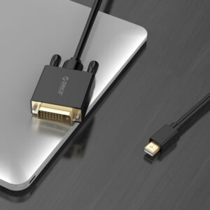 Orico XD-MDTD Mini DisplayPort to DVI Full HD 60 Hz Cable 2 m - juodos spalvos - Image 8