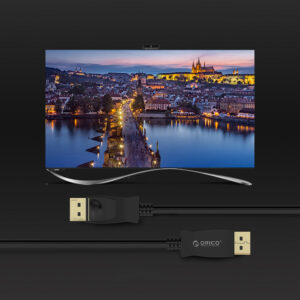 Orico XD-DTD DisplayPort to DVI 4K Cable 3m - juodos spalvos - Image 9