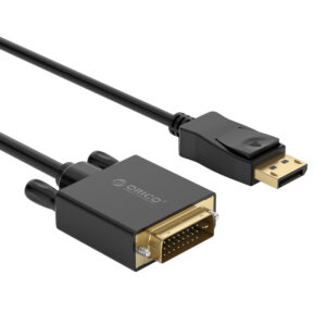 Orico XD-DTD DisplayPort to DVI 4K Cable 2m - juodos spalvos - Image 3