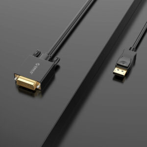 Orico XD-DTD DisplayPort to DVI 4K Cable 2m - juodos spalvos - Image 8