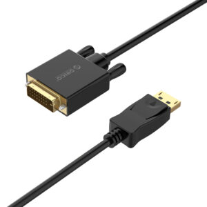 Orico XD-DTD DisplayPort to DVI 4K Cable 1m - juodos spalvos - Image 4