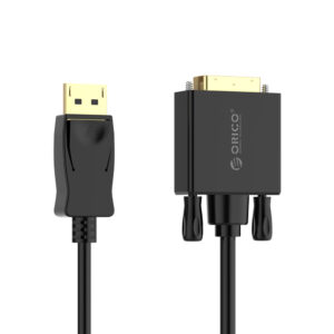 Orico XD-DTD DisplayPort to DVI 4K Cable 1m - juodos spalvos - Image 5