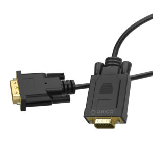 Orico XD-DITV cable DVI 24+1 VGA Full HD adapter 5 m - black - Image 3
