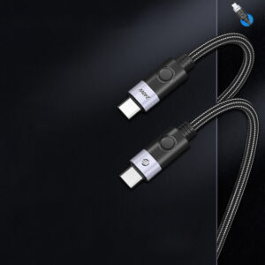 Orico CC240 USB-C to USB-C PD Cable 240W 480Mbps 1.5m - juodos spalvos - Image 6