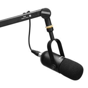 BOYA BY-DM500 Cardioid XLR Dynamic Microphone for Podcasts - Black - Image 6