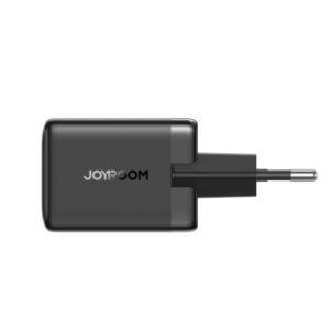 Joyroom JR-TG8 GaN 45W USB-C + USB-A Wall Charger - Black - Image 2