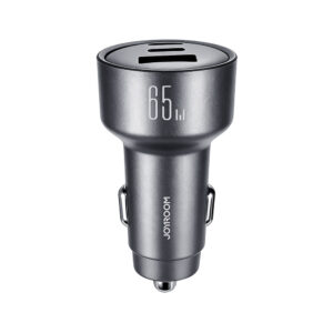 Joyroom JR-CCN19 65W 3-in-1 car charger Dark gray - Image 4