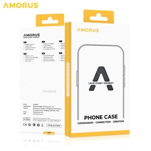 AMORUS Samsung Galaxy S26 Case with Sliding Card Holder - juodos spalvos - Image 2